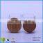 70ml Straight-sided Glass Jars With Wooden Lids For All Sorts of Arts and Crafts