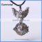 Mexican Copper Angel Wings Cage Musical Sound Bell Ball Hollow Chime Magic Box Pregnancy Necklace Pendant BAC-M010