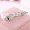 Korean Pretty Lady Hairpin Pearl Crystal Rhinestone Barrette Headwear Accessories Jewelry for Women & Girls