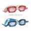 One piece goggles of silicon swimming goggle