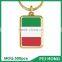 Souvenir Gift Zinc Alloy Custom Own Printed Tourism Souvenir Keychain
