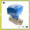 2 way ss304 automatic valve electric actuator 12VDC 24V 220VAC for chilled water