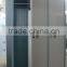 Modern colorful 3 door steel wardrobe locker for staff use