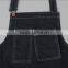 hign quality selvedge denim work apron with adjustable neck strap