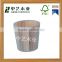 Custom Wooden Barrel Ice Bucket With Stainless Steel