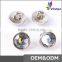 Metal button factory mixed clothing 4 hole plastic button for coat