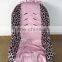 Baby Car Seat Cover Protector Pink Leopard Minky Toddler Car Seat Cover