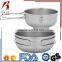 Titanium metal stainless camping Outdoor Picnic folding bowl