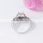 Trade assurance supplier Fashionable Jewellery silver single stone finger ring
