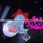 2016 Outdoor Decor Christmas lighted acrylic Bells / bell light for Valentine day decorations / red led bells motif light