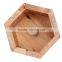 Cedar material paper box retro style