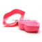 2015 New Mouth Head Scalp Massager Hair Brushes PINK