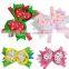 Hot Selling Girls Hair Bow Hair clips Hair Accessories polka dots clips
