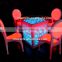 High Quality Led Light Up Bar Chairs for commercial party wedding use