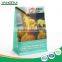 High quality custom made zipper box bottom food bags