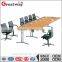Customized good quality unique wooden conference desk ,office chatting desk (QF-108H)
