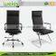 Foshan modern stainless steel frame PU leather executive office desk chairs
