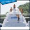 Beach inflatable iceberg climbing wall/ inflatable floating iceberg 0.9mm pvc tarpaulin