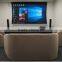 120inch 16:9 Luxury tab-tension motorised Projection screen with Aluminum Case