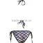 Domi Fish Scale Two Piece Hot String Bathing Suits Women Bikini Set
