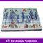 Calendar Packaging Box with PET divider tray for Christmas gifts