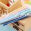 wholesale DIY creative stationery personalized Novelty blank black golden ball point pen lovely cute mini bear printed gel pens