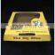 Custom design corrugated cheap burger box with window