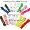 Mini Candy Plastic Hair Clips, Grosgrain Covered Metal double prong Hair clips