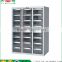 Taiwan High Quality Non-Slip Plastic PS ABS 20 Drawer Steel Spare Part Classification Cabinet