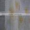 Modern polyester sunflower printed tulle sheer curtain fabric for hotel decor