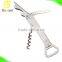 Opener wine bottle opener, waiter's corkscrew