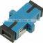 Simplex SCAPC/UPC fiber optic adapter,plastic SC Singlemode flange coupler,fiber optic connector