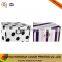 Paper Storage Box Folding Stripes Drawer Gift Box with Metal Pull Ring