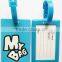 Baggage Tag for Airlines Shaped Soft PVC Cartoon Luggage Tag