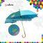 21''x8k High Quality Three Folding Umbrella Change Color When Wet Umbrella
