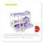 Trundle Doll Bunk Beds with Ladder