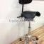 Supercute hot sale fashion style fabric office saddle chair Foshan Haiyue Furniture Made