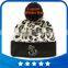 Wholesale fashion acrylic knitted women beanie winter hat men knitted winter hat