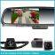 4.3 inch Parking sensor mirror with AUTO DIMMING night glare and temperature sensor