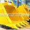 Mini Rock Bucket For SDLG/LIUGONG/CHENGGONG/XCMG/XGMA Wheel Loader , OEM 1.8 M3 Rock Bucket From China Professional Factory