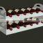 Plexiglass Acrylic Wine Display Cabient For 8pcs bottles beer