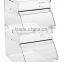 1 Gallon Acrylic Display Bin w/ Slide-in Lid - Clear