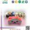 Promotion cheap paper 3D video glasses, OEM google cardboard 3D glasses
