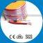 Non-transparent speaker cable Tinned copper RCA Cable round+round Brown&red RCA Cable Speaker Cable RCA Cable