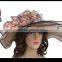 women large brim church hats