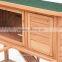 Pawhut Rabbit Chicken Hutch Coop Cage Backyard Outdoor Garden Large