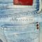 Distressed stretch cotton denim Slim fit and croppe Jeans (LOTX261)