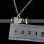 New arrival fashion jewelry fish bling handmade chain necklace cute girl religious necklace fish & jesus WWJD necklace