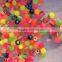 Newest rubber bouncing ball EVA foam bouncing ball colorful mixed rubber bouncing ball
