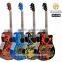 Artwork fashion 41 inch China made acoustic guitar CARAVAN MUSIC HS4150